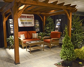 Katie Rickman | The Vindicator.A garden display by Buckeye Beauty Landscaping and Excavating which is based out of Austintown...it is a part of the Garden Show at Mr. Anthony's in Boardman on Feb 21, 2015.