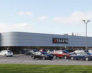 The Takata building, an automotive-parts supplier, is seen in Auburn Hills, Mich.