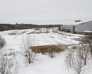        ROBERT K. YOSAY  | THE VINDICATOR..Covelli Centre is looking to put in an outdoor Amphitheater.. in the  southeast corner