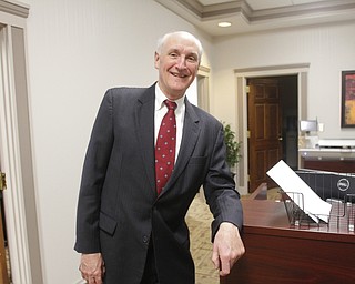        ROBERT K. YOSAY  | THE VINDICATOR..Ralph Meacham first day on the job  Mahoning County AuditorÕs Office,