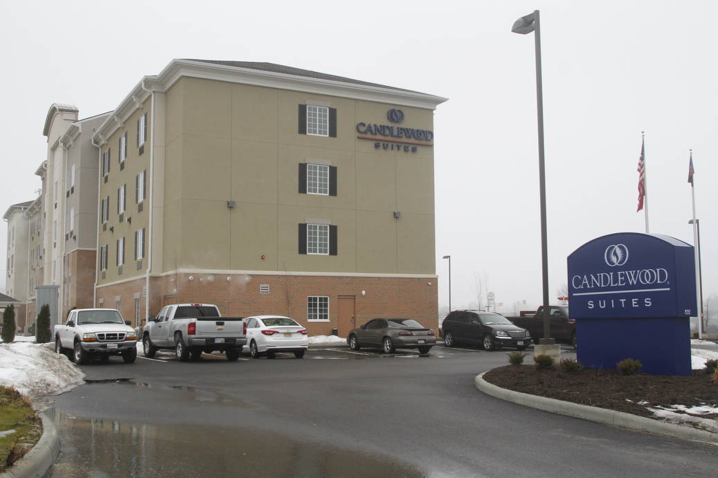        ROBERT K. YOSAY  | THE VINDICATOR....Candlewood Suites has been in operation for 6 months and held its ribbon cutting ceremony wed morning....