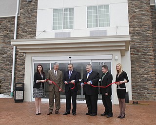        ROBERT K. YOSAY  | THE VINDICATOR..Anita Craig - (Candlewood)  Eric J Lanaham Senior Vice President of SevenSeventeen-  Michael Pasqualetti - Owner Candlewood- and Frank Pasqualetti -  and Brett Carnahan  Vice President at Seven Seventeen -= and Andrea Gleussner Director of Sales W/ Candlewood..Candlewood Suites has been in operation for 6 months and held its ribbon cutting ceremony wed morning....