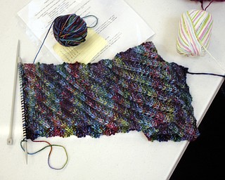        ROBERT K. YOSAY  | THE VINDICATOR..TheyÕre a closeknit group in more ways than one..The Thursday knitters at Grace United Methodist Church, Warren meet weekly, weather permitting, from 10 a.m. into mid-afternoon.a.