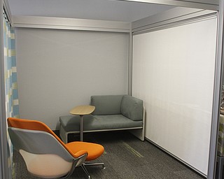        ROBERT K. YOSAY  | THE VINDICATOR..Ohio Desk, on Market St in Boardman a mostly commercial desk company based in Cleveland, recently updated its showroom and it has expanded its offerings to local customers here...