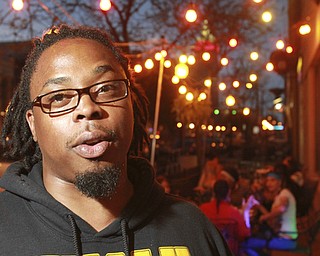 William D Lewis the Vindicator  Julius T. Oliver 1rst ward Youngstown c-man candidate at MArtini Brothers election night.