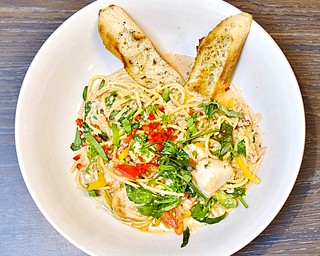 Bourbon House 45’s Seafood Bucatini.
