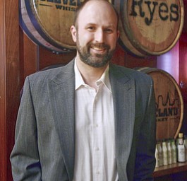 Katie Rickman | The Vindicator.Jeff Kurz, owner of Ryes Craft Beer & Whiskey poses for a photo at his Youngstown business on May 7, 2015.