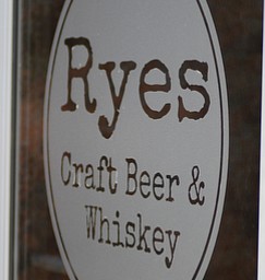 Katie Rickman | The Vindicator.Ryes Craft Beer & Whiskey is one of the newer bars Youngstown, the business is celebrating its first full year May 7, 2015.