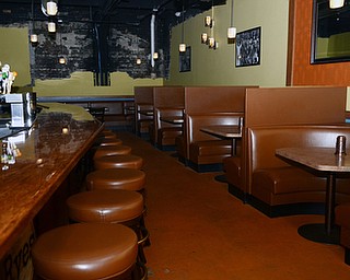 Katie Rickman | The Vindicator.Ryes Craft Beer & Whiskey is one of the newer bars Youngstown, the business is celebrating its first full year May 7, 2015.