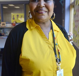Katie Rickman | The Vindicator.Angela McCoy who is a Parent Advocate at Williamson Elementary started off as a volunteer at the school 9 years ago.  She now works at the school and also directs a children’s gospel choir.