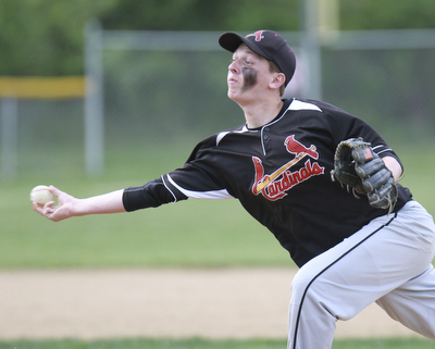 William D Lewis  the Vindicator  Canfield pitcher Anthony Vross during 8 th ining of thursday win over niles.