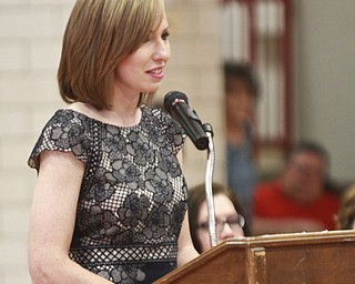 William D. Lewis The Vindicator  Campbell Memorial graduation speaker was Roxann Sebest, a 2000 Campbell grad. \