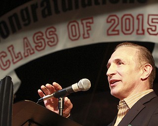 WilliamD Lewis The Vindicator   Ray Boom Boom Mancini was commence speaker at 2015 Chaney graduation.