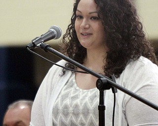 William D. Lewis   Dr Carmen Jamis, Lowellville 2015 commencement speaker