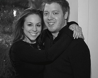 Kasie Hopkinson and Ryan Machingo