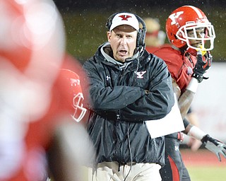 Jeff Lange | The Vindicator  SEPTEMBER 12, 2015 - YSU head coach Bo Pelini.