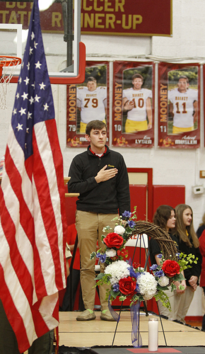        ROBERT K. YOSAY  | THE VINDICATOR..MooneyÕs veterans day event will honor the six alumni killed in the Vietnam War.. - -30-...