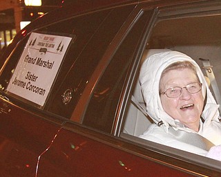 William D. Lewis The Vindicator sister Jerome Corcoran, grand marshall of 2015 Youngstown Christmas Parade.