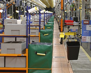       .   ROBERT K. YOSAY  | THE VINDICATOR..a long look down the trim line..GM Lordstown - as it ramps up to the New Generation Cruise 2016 in February....--30-...