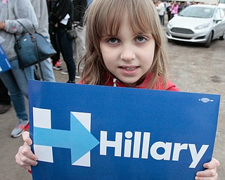      ROBERT K. YOSAY  | THE VINDICATOR..Former Secretary of State Hillary Clinton with Sherrod Brown and Congressman Tim Ryan  at M7 Technologies. ..--30-...     ROBERT K. YOSAY  | THE VINDICATOR..Former Secretary of State Hillary Clinton with Sherrod Brown and Congressman Tim Ryan  at M7 Technologies. ..--30-...