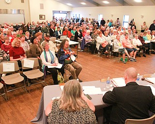 William d Lewis the vindicator Large crowd(about 300) at Mill Creek Park Board meeting 3-14-16.