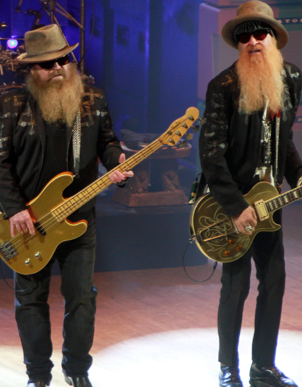 William D Lewis The Vindicator  ZZ Top performs at Stambaugh 3-22-16.