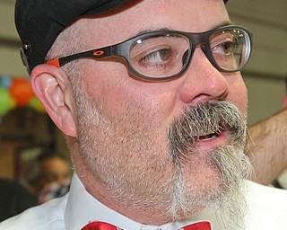 William D. Lewis The Vindicator Purple Cat Director Jimmy Sutman during Purple Cat Prom held at St. Nick's Hall in Struthers 5-14-16.
