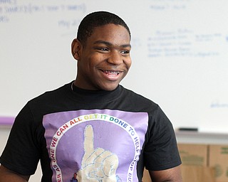 Nikos Frazier | The Youngstown Vindicator..Devon Culver, a junior at East High School, is a second year member of East High's Destination Imagination Team, and plans to travel with the four other members to Knoxville at the end of May to complete in the Global Finals.