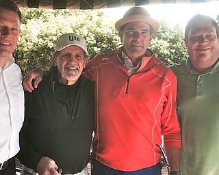 Steve Maschak, James Gentile, Scott Krichbaum and Ross Smith qualified Friday at Mill Creek for the Miller Lite Greatest Scramble Championship.