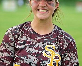 MASSILLON, OHIO - MAY 25, 2016: South Range pitcher Caragyn Yanek #7. DAVID DERMER | THE VINDICATOR