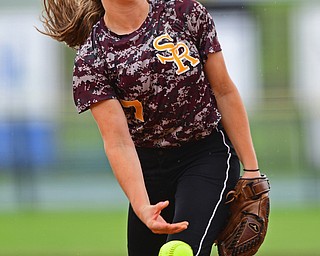 AKRON, OHIO - JUNE 4, 2016: Pitcher Caragyn Yanek #7 of South Range throws a pitch in the fourth inning of Saturday afternoons Division 3 State Title game at Firestone Stadium. Wheelersburg won 8-3. DAVID DERMER | THE VINDICATOR