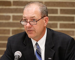        ROBERT K. YOSAY  | THE VINDICATOR..Brian Benyo...  ..Krish Mohip, a Chicago schools administrator, is the first Ytown schools CEO. - -30-......