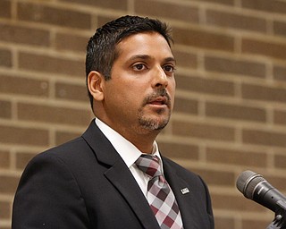        ROBERT K. YOSAY  | THE VINDICATOR...Krish Mohip, a Chicago schools administrator, is the first Ytown schools CEO. - -30-......