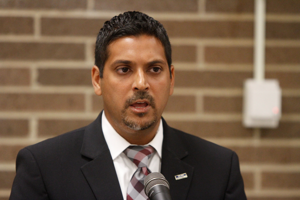        ROBERT K. YOSAY  | THE VINDICATOR...Krish Mohip, a Chicago schools administrator, is the first Ytown schools CEO. - -30-......