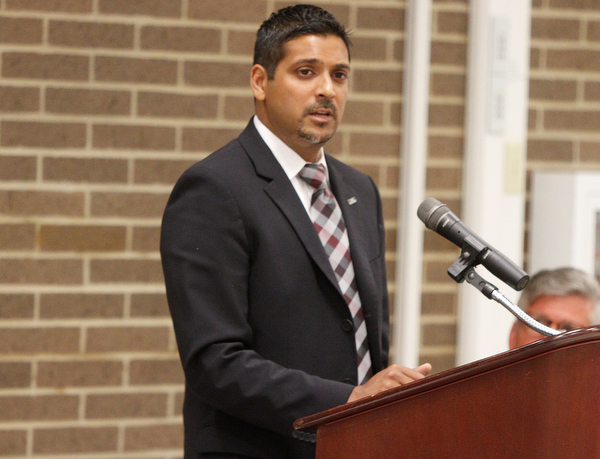        ROBERT K. YOSAY  | THE VINDICATOR...Krish Mohip, a Chicago schools administrator, is the first Ytown schools CEO. - -30-......