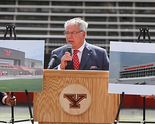        ROBERT K. YOSAY  | THE VINDICATOR....Don Constantini gives 1 million for the construction of a multimedia center on the East Side of YSU Stambaugh Stadium... - -30-......
