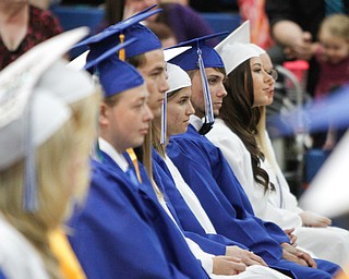 ROBERT K. YOSAY | THE VINDICATOR..Jackson Milton Class of 2016.... .Listening to the Salutatorian speech.. - -30-.