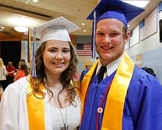 ROBERT K. YOSAY | THE VINDICATOR..All in the Family as TWINS...Valedictorian Adriana Italiano and Class President her brother Anthony Italiano..Jackson Milton Class of 2016.... ... - -30-.