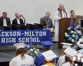 ROBERT K. YOSAY | THE VINDICATOR..Jackson Milton Class of 2016.... ..Salutatorian.... speech Samantha Mansfield. - -30-.