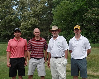 Qualifiers at the Keystone Blind Association outing on 6/6/16, Kevin Willis, Gregg Strollo, Tim Dye, Ed Reese and Brian Horne.