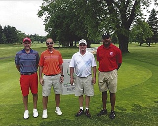 Alzheimers Network Outing qualifiers on 05/29/2016: Jeff Williamson, Joe Defalco, Jeff Campbell, and African Grant