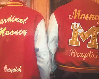 Nick Braydich with his father, Mark, sent by Roseanne Braydich.