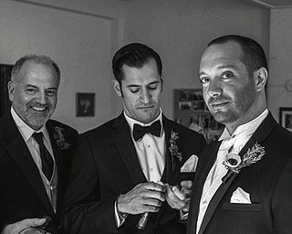 Sent in by Becky DiRusso are proud papa Dave and his sons, Dante and Gavin, on Dante's wedding day.