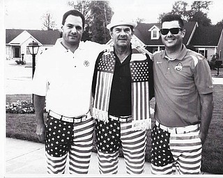 Judge Scott Krichbaum with his sons Zachary and Brian of Columbus. Like father, like sons!