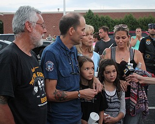 Nikos Frazier | The Vindicator..(Top from Left) Ray Wolfe, Jimmy Taafe, Janet Bartell, Kelly Procaccini. (Bottom from left) Mickayla, 10, and Gianna, 9, Taafe.