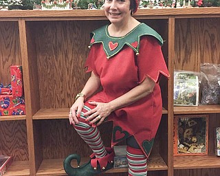 SPECIAL TO THE VINDICATOR
Children are invited to join Sparkle the Elf, also known as Joan Clunen (a library staff member), for a Christmas in July celebration at the Leetonia Community Public Library, 181 Walnut St., from 1 to 2 p.m. on July 25. Staff members will read a favorite holiday story, help children make crafts and serve Christmas cookies. Call the library at 330-427-6635 to register.