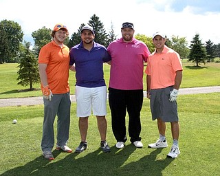 YMCA Golf Outing qualifiers at Knoll Run: Mike Roberts, Nick Flaviano, Tony Gallo, Adam Mishimura