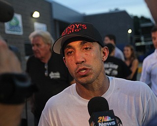 Nikos Frazier | The Vindicator..Jake "The Bull" Giuriceo at the South Side Boxing Club Championship Night at the Covelli Center.