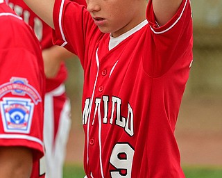 BOARDMAN, OHIO - JULY 24, 2016: Josh Juliano #9 (left) and
