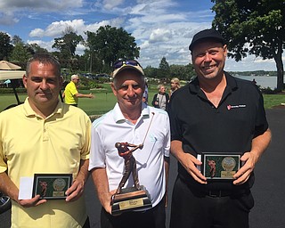 MEN 13-16, Greatest Golfer 2016:  

Fred Fisher (center) Lake Club 81 79 86 246

Rich Perrine (right) Mahoning Country Club 80 88 84 252

Michael Missik (left) Yankee Run Golf Course 81 90 86 257
